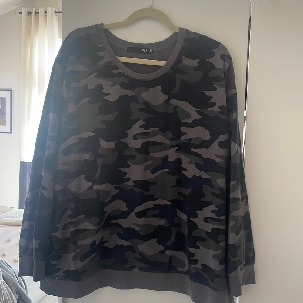 Max Jeans Camo sweatshirt